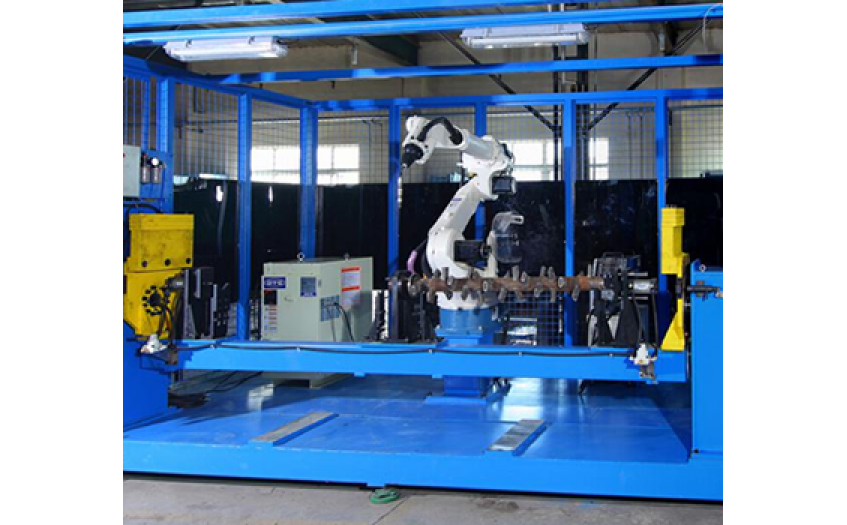 农业旋耕机机器人焊接自动化生产线
